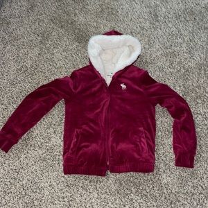 Kids abercrombie sherpa jacket